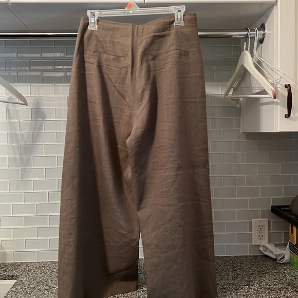 Babaton linen wide crop pants - Picture 5 of 5